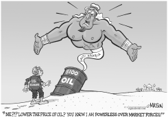 RECALCITRANT OIL GENIE by R.J. Matson