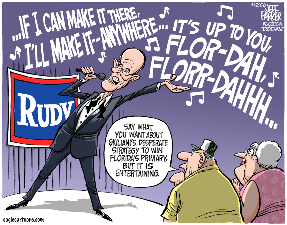 Rudy Croons for Votes COLOR