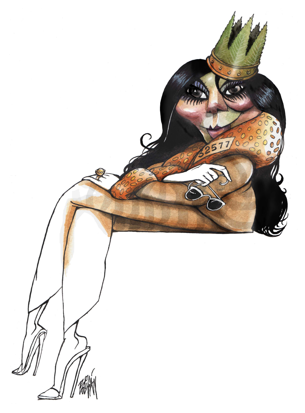 Sandra Avila La reina del pacífico / COLOR