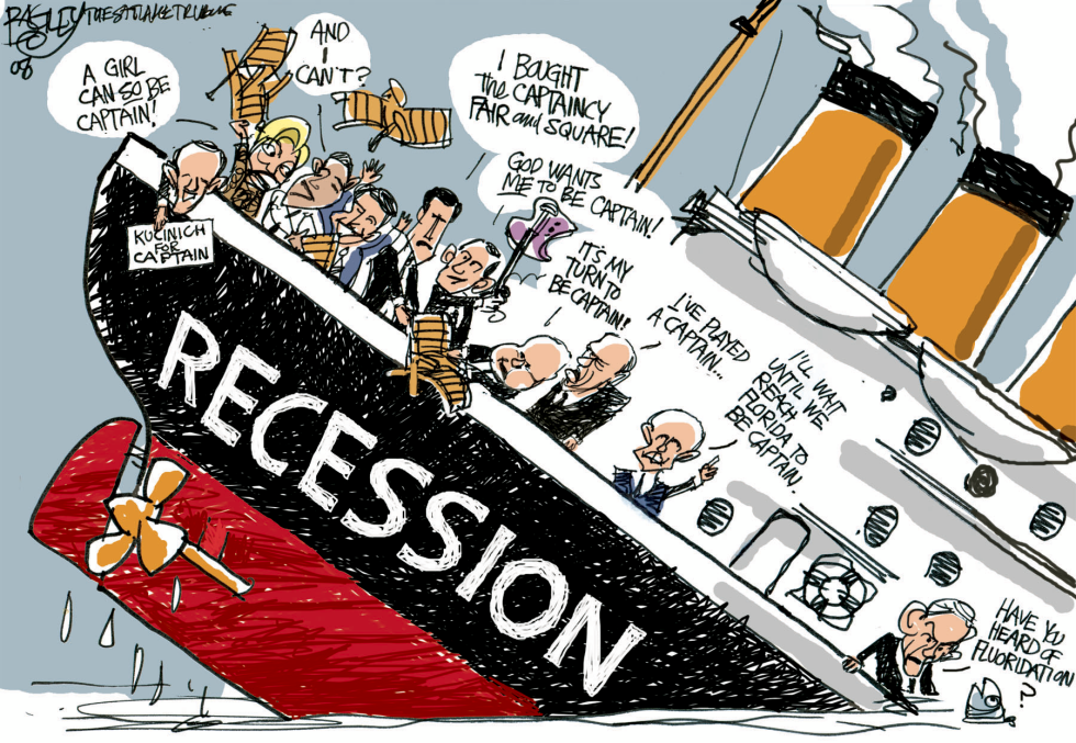  SHIP OF FOOLS by Pat Bagley