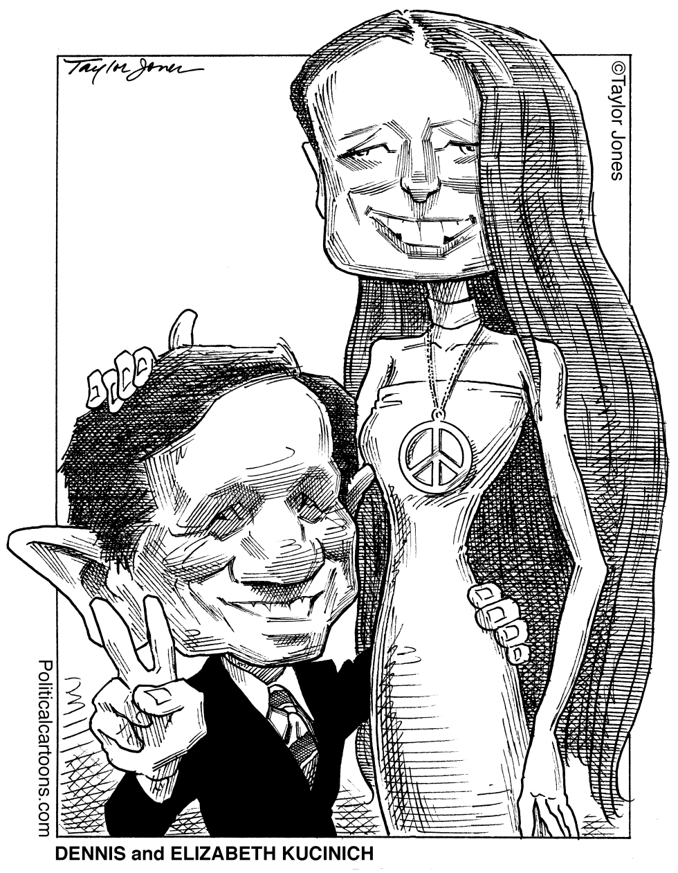Dennis Kucinich and hot wife