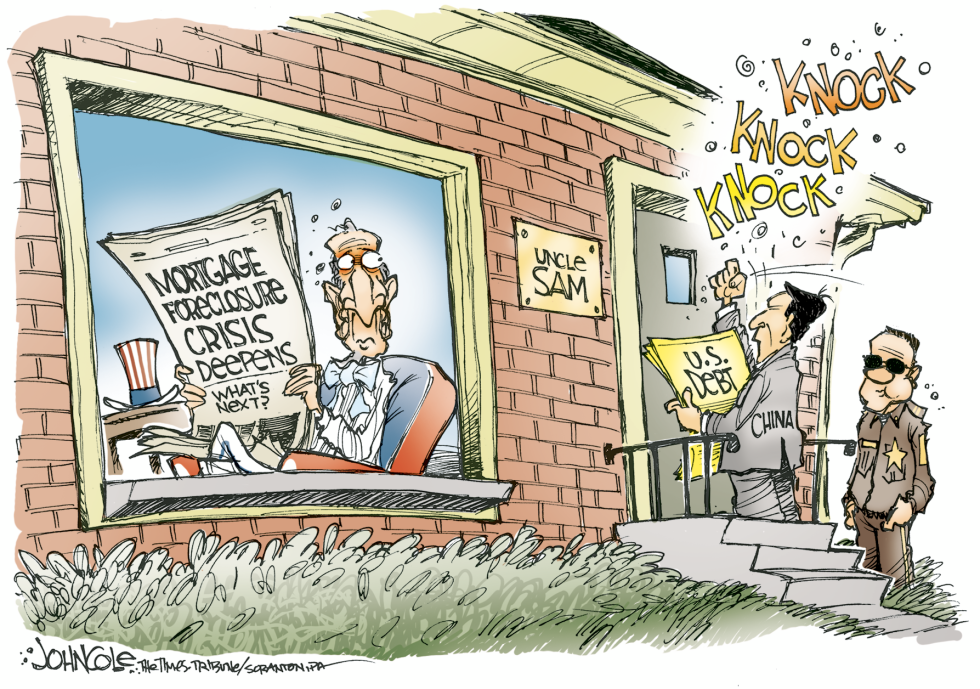 China forecloses