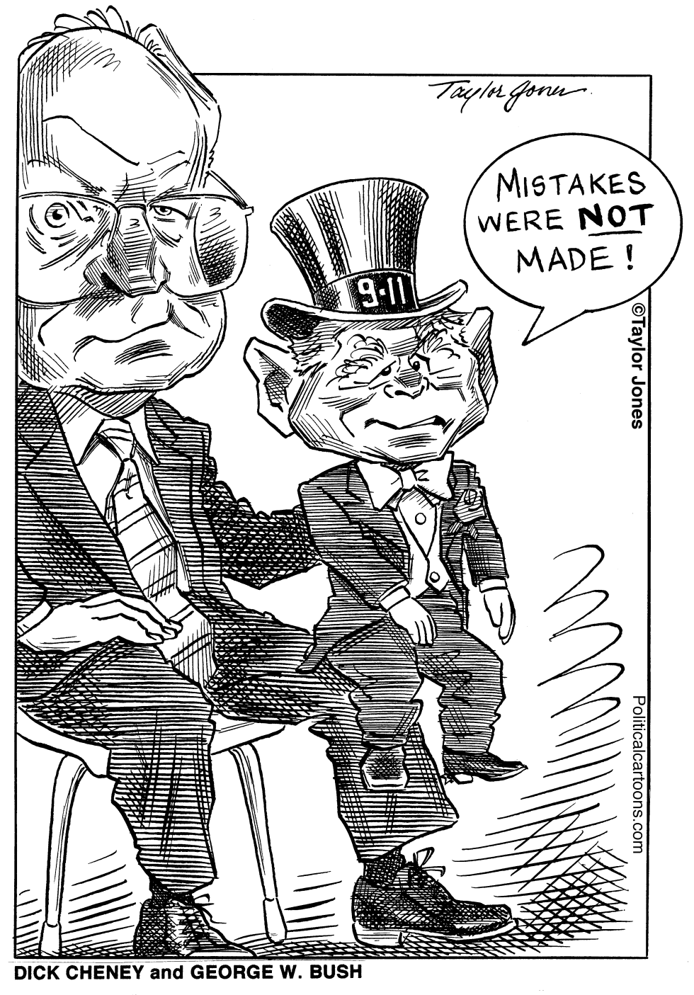 Dick Cheney ventriloquist