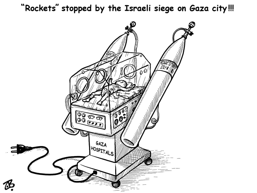 gaza rockets stopped