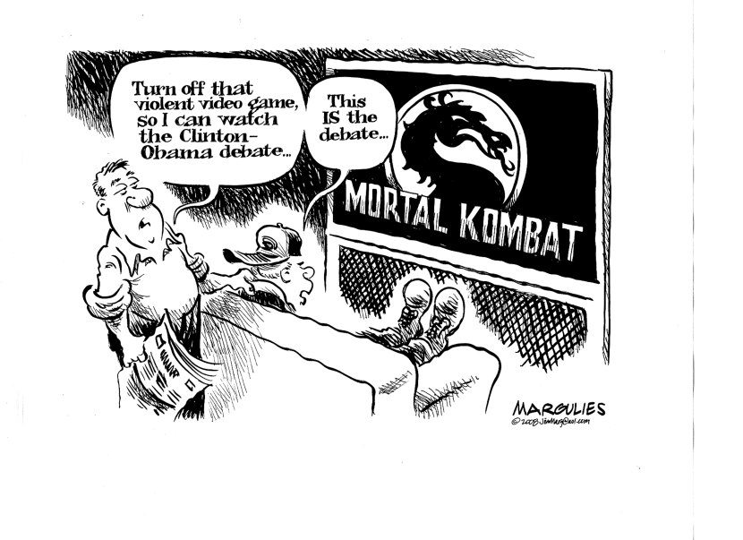 Clinton-Obama debate