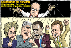 DEMOCRATAS EN DISCORDIA /  by Monte Wolverton