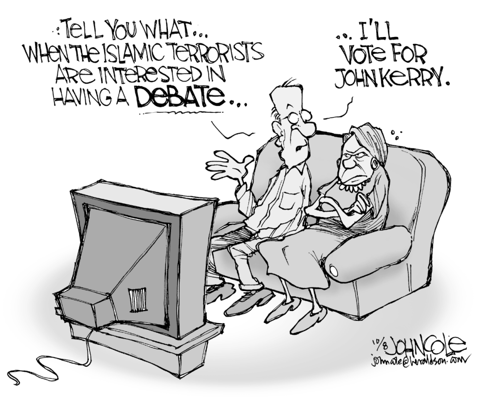 The debate president BW