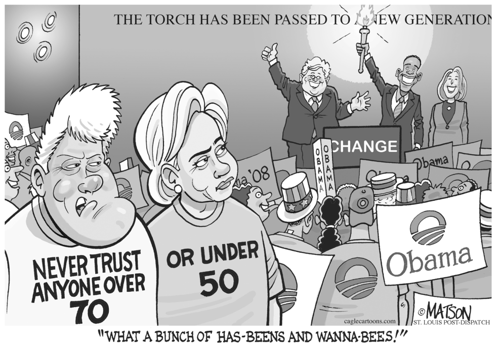 Kennedy Passes Torch To Obama