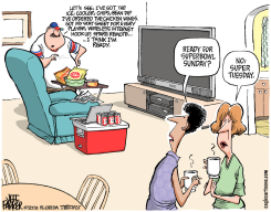 SUPERBOWL TUESDAY  by Jeff Parker