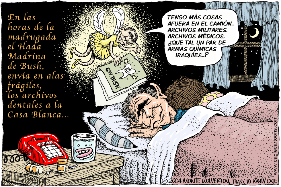   HADA MADRINA DE BUSH by Wolverton