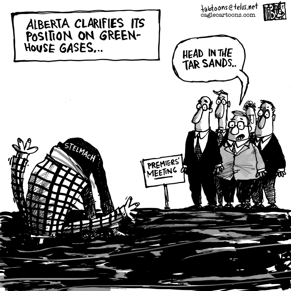 CANADA Head in the Tar Sands