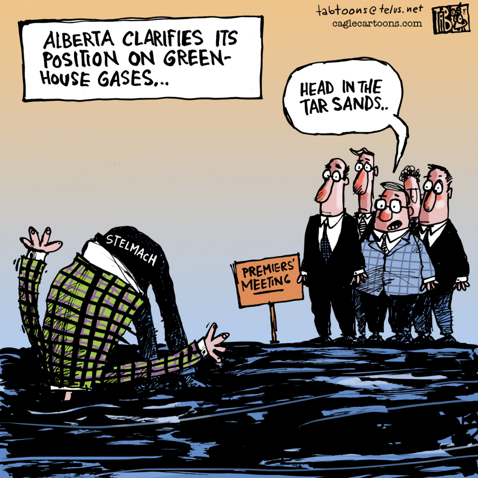 CANADA Head in the Tar Sands COLOUR