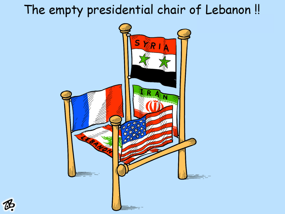  LEBANON WITHOUT A PRESIDENT by Emad Hajjaj