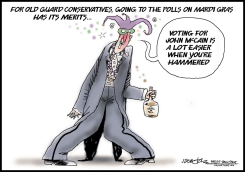 MARDI GRAS VOTER by J.D. Crowe