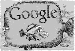 MICROSOFT - YAHOO TAKEOVER by Daryl Cagle