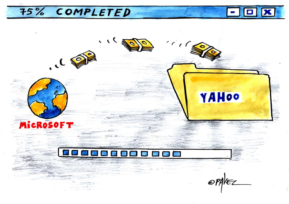 Microsoft buys Yahoo