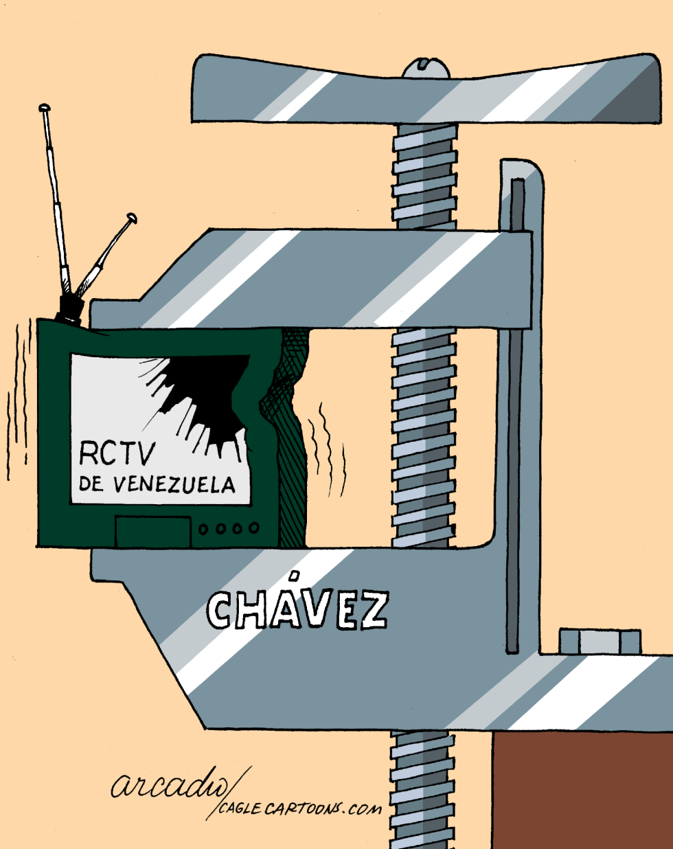  THE PRESSURE OF CHAVEZ by Arcadio Esquivel