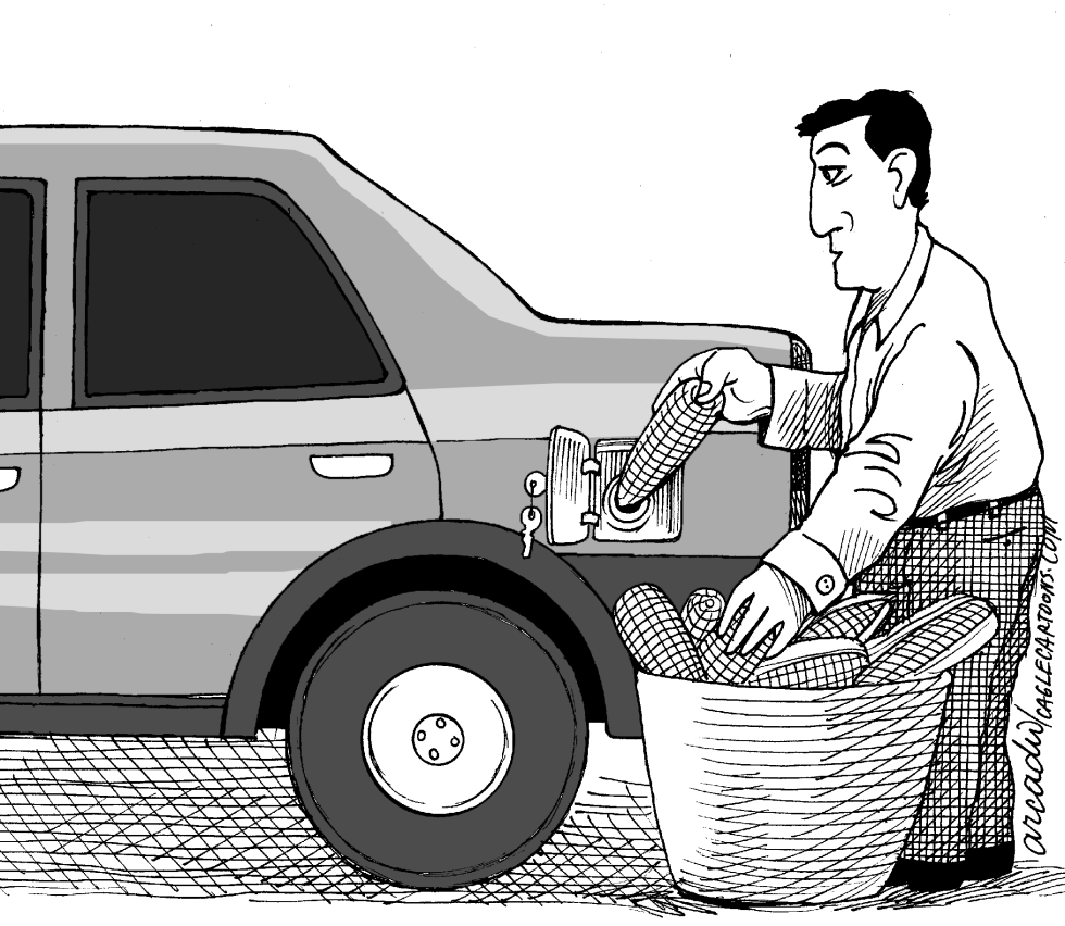 Corn-Eating Car