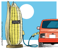 FUEL OF THE CORN   by Arcadio Esquivel