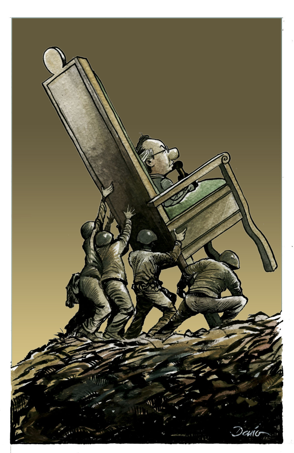 Calderon and the Army