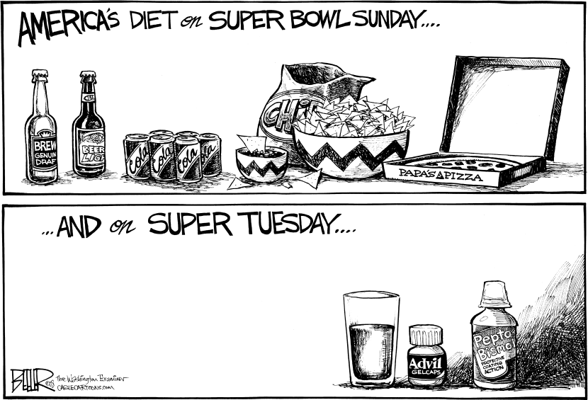 Super Tuesday Diet