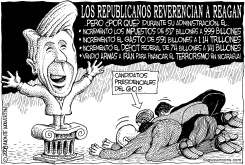 LOS REPUBLICANOS REVERENCIAN A REAGAN (CORREGIDO by Monte Wolverton