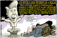 LOS REPUBLICANOS REVERENCIAN A REAGAN /  (CORREGIDO by Monte Wolverton