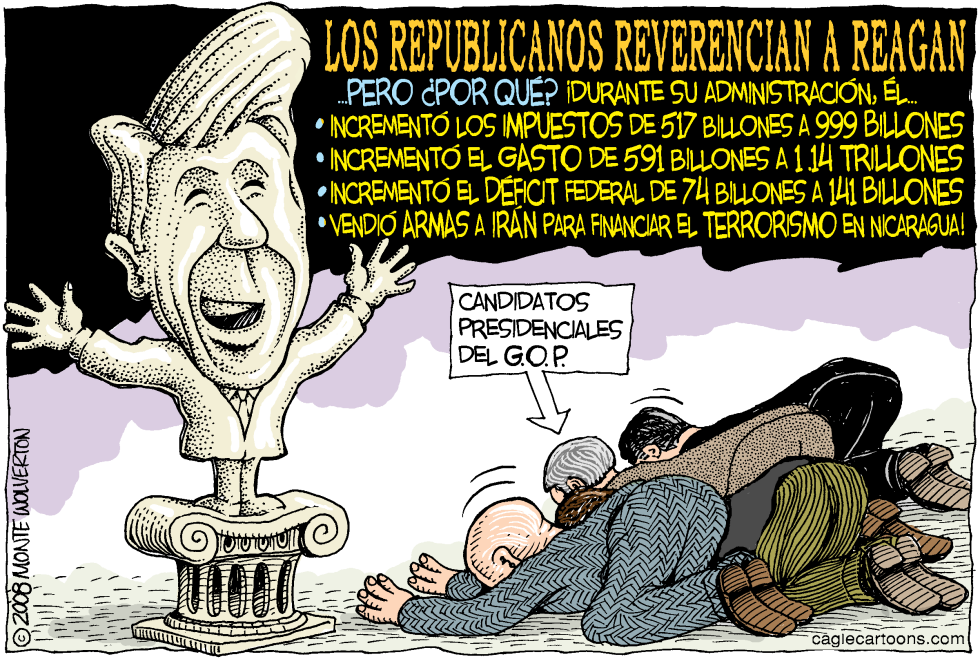 Los Republicanos reverencian a Reagan / COLOR (CORREGIDO)