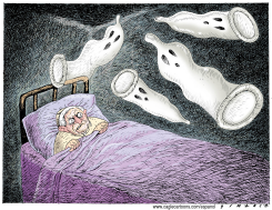 NIGHTMARE OF THE POPE by Osmani Simanca