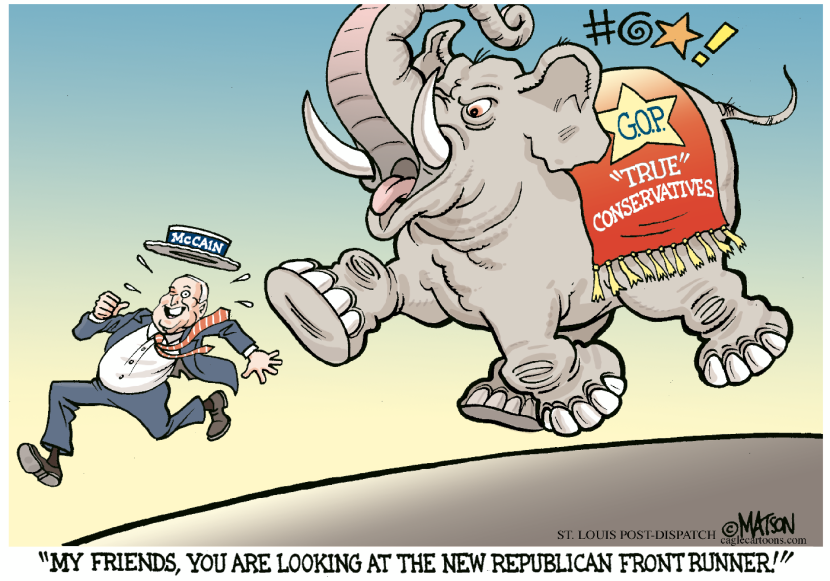 Republican Front Runner-COLOR