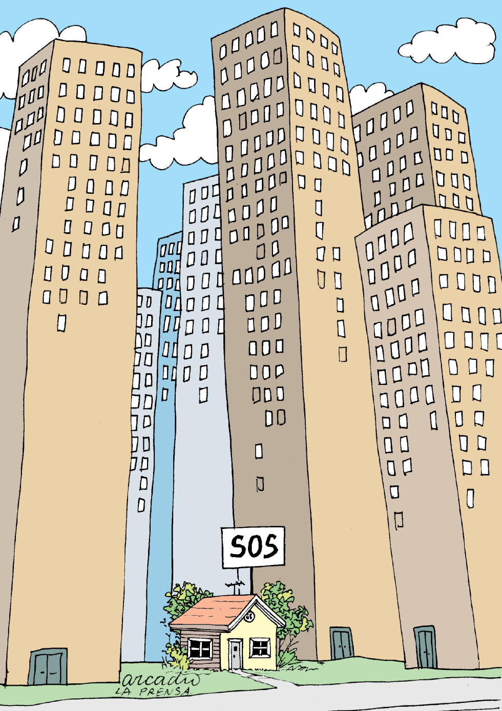 A Cry in the Concrete Jungle -- COLOR