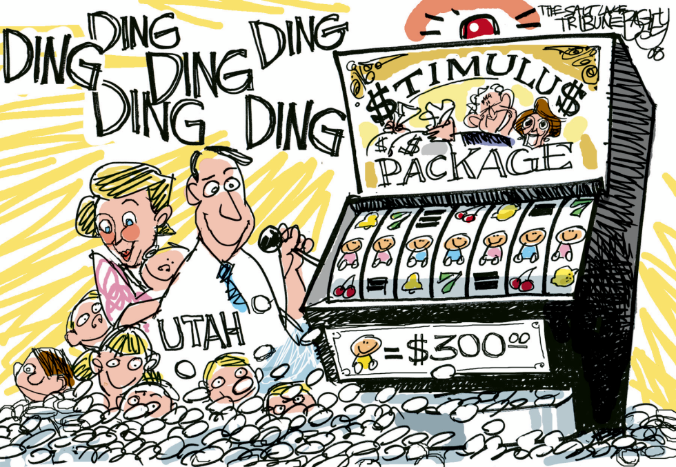  LOCAL STIMULUS PACKAGE by Pat Bagley