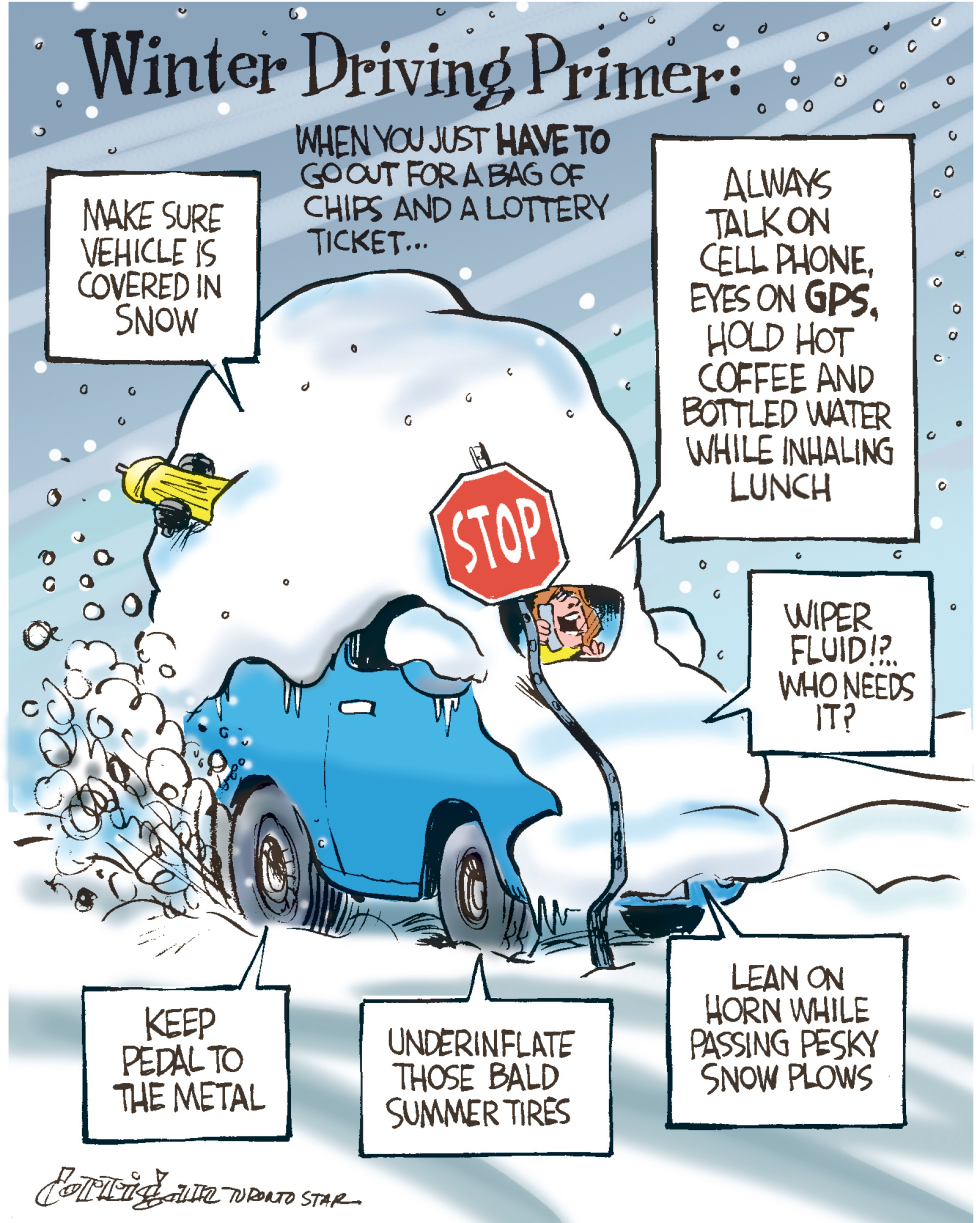  WINTER DRIVING PRIMER by Patrick Corrigan