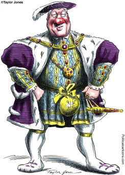 BILL CLINTON AS HENRY VII - by Taylor Jones