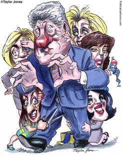 BILL CLINTON / WOMEN - by Taylor Jones