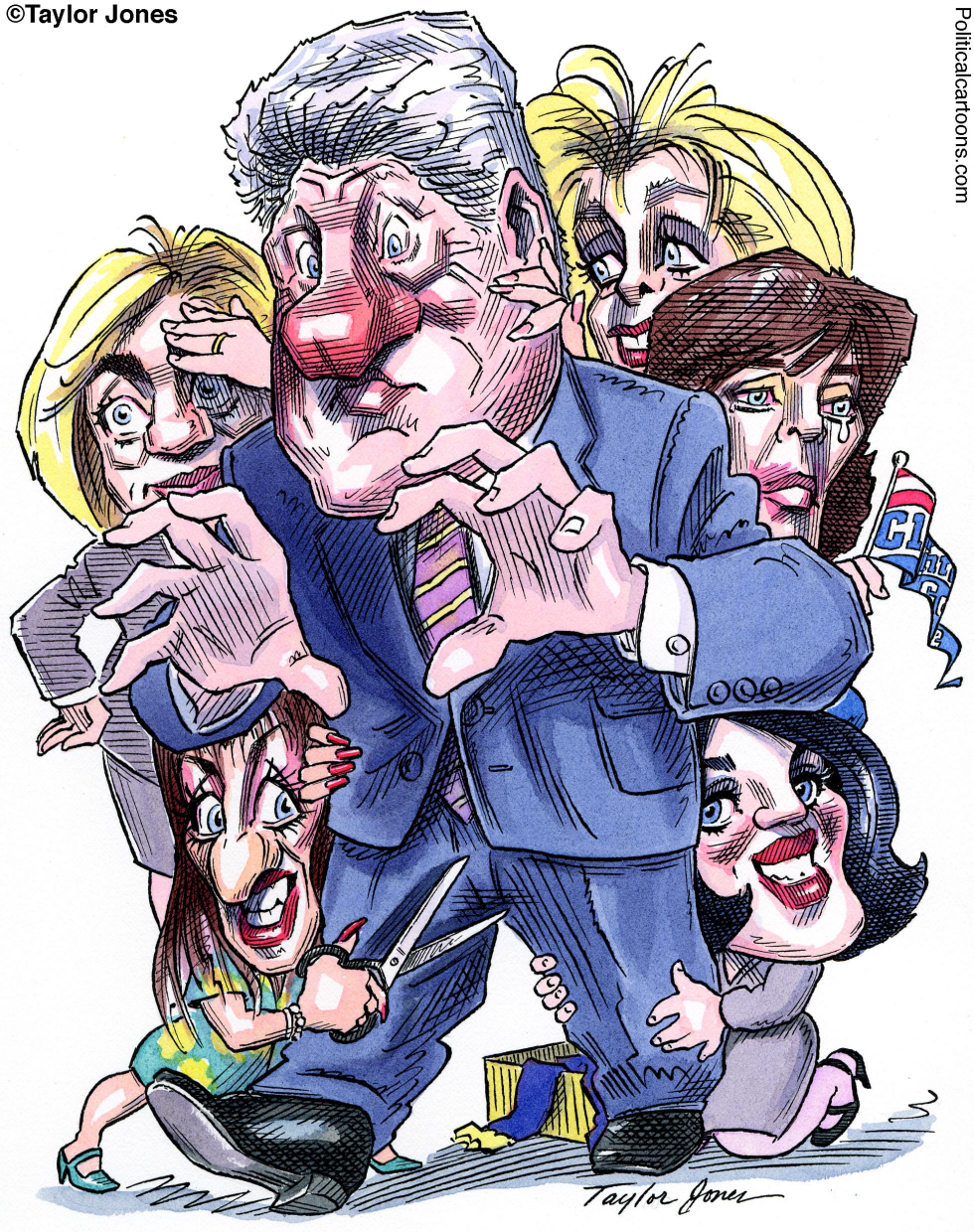 Bill Clinton / Women - COLOR