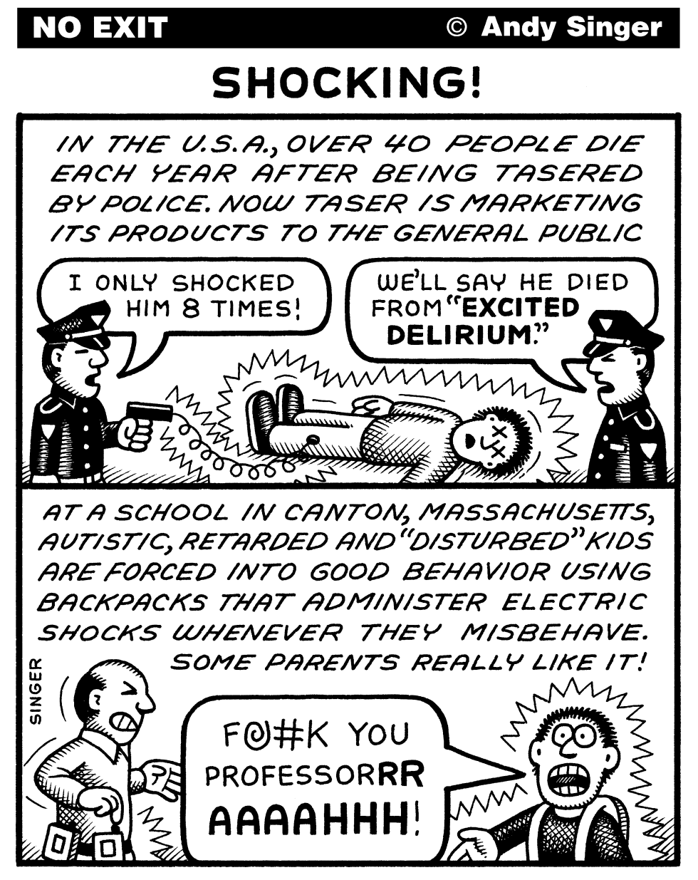Tasers and Electroshock