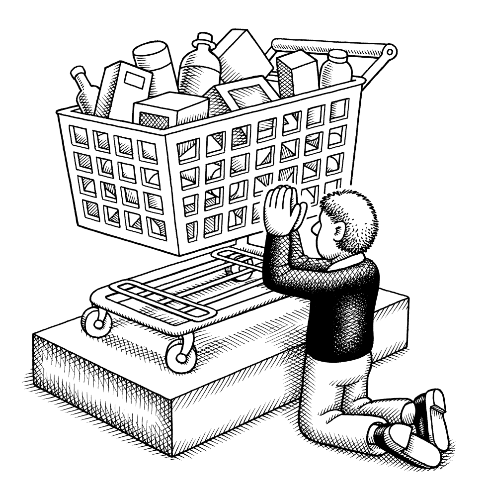 Worshiping at Shopping Altar