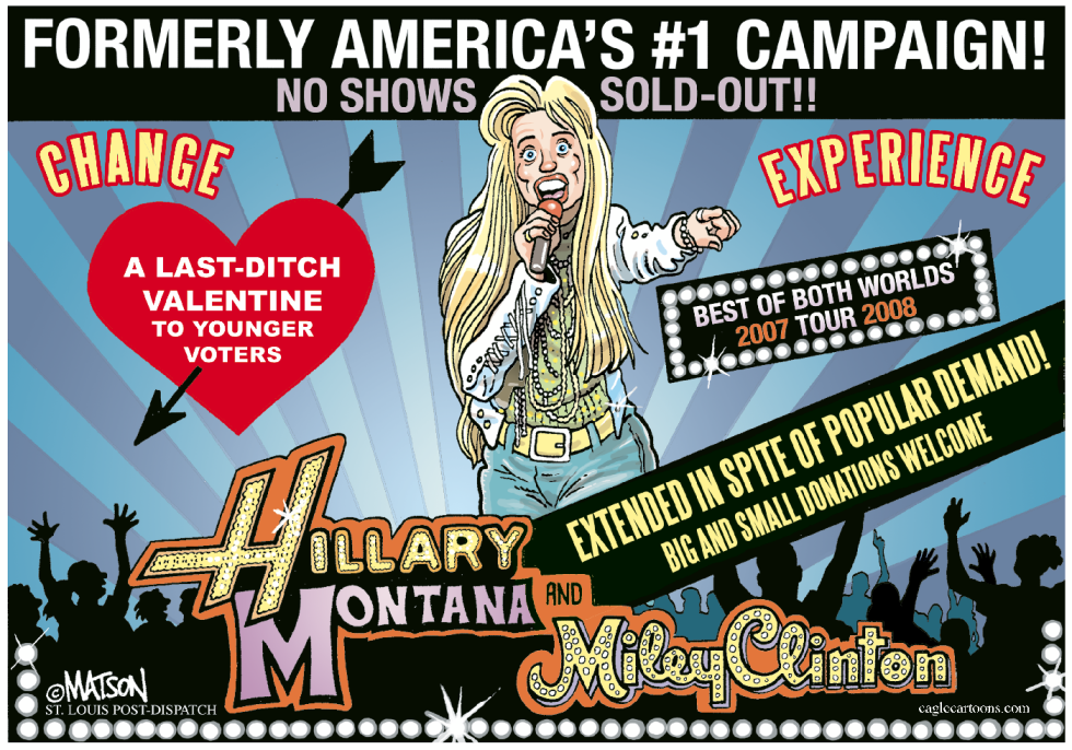 Hillary Courts The Youth Vote-COLOR