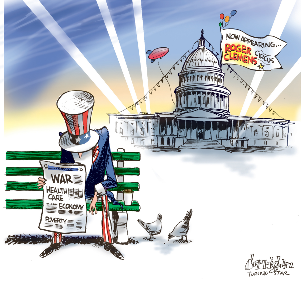  SAD UNCLE SAM  by Patrick Corrigan