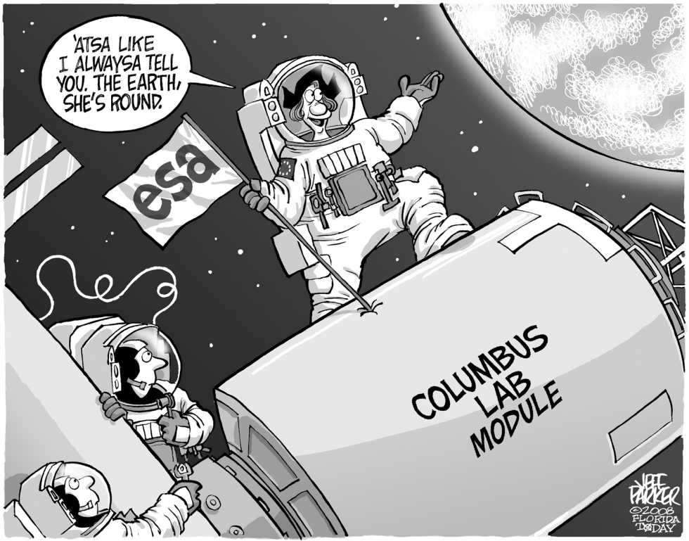 Columbus In Space