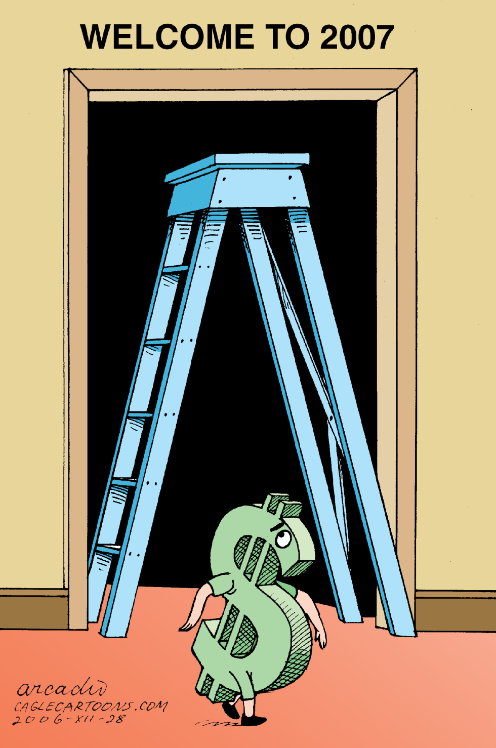 Hard Year for the Dollar -- COLOR
