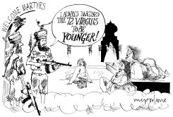 MARTYRS IN HEAVEN by Michael McParlane