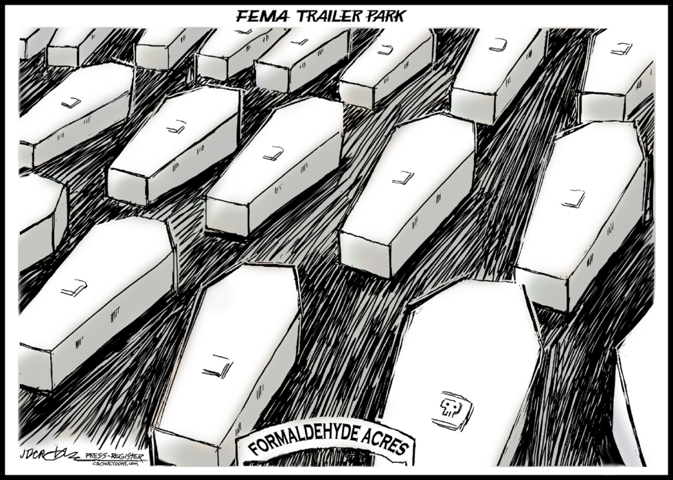 FEMA Coffin Trailer park