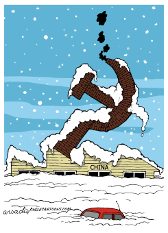 THE FROZEN POWER OF CHINA by Arcadio Esquivel