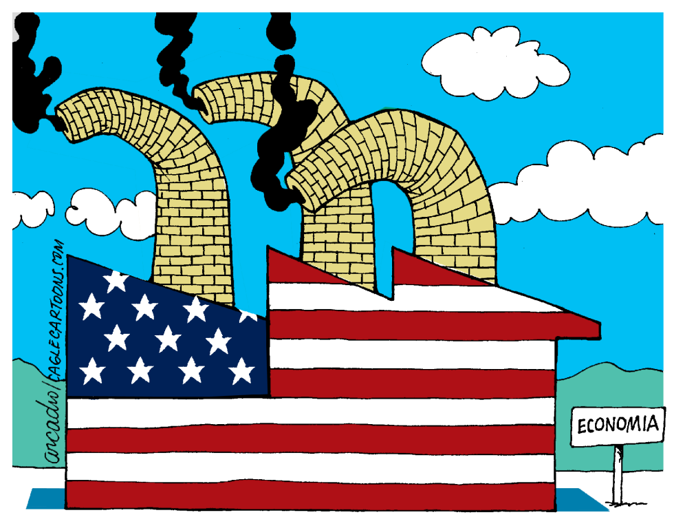 Deflated Economy -- COLOR
