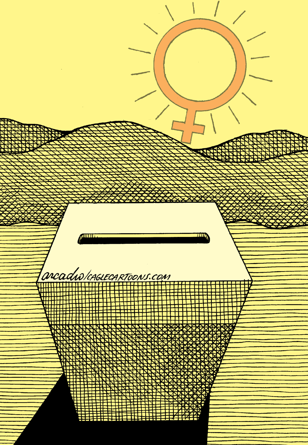  WOMEN IMPORTANT IN ELECTIONS  by Arcadio Esquivel