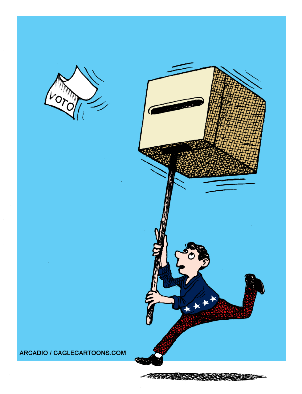 Parties Chasing the Vote -- COLOR