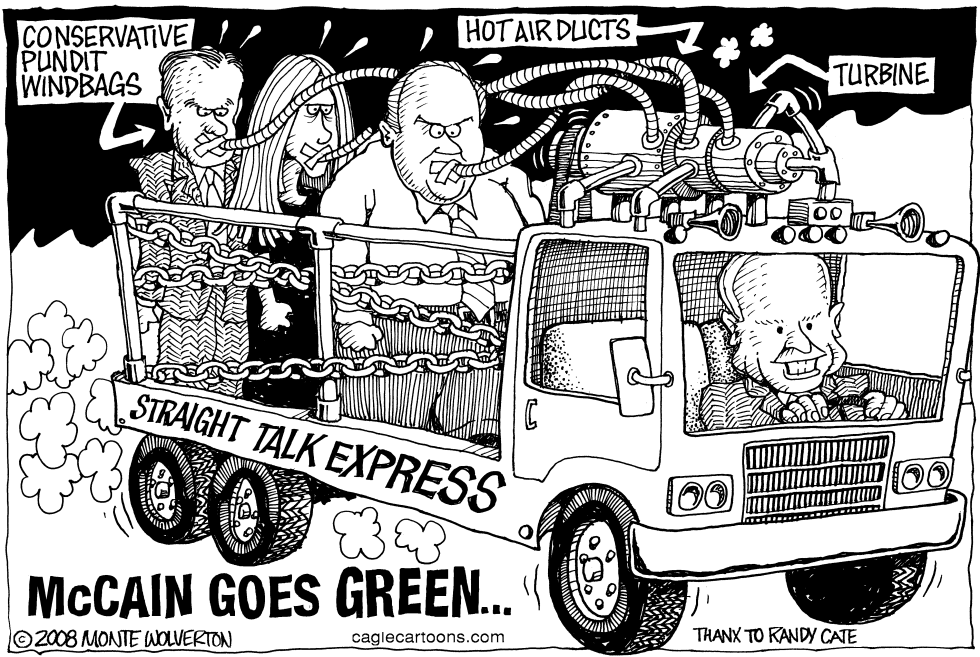 McCain Goes Green