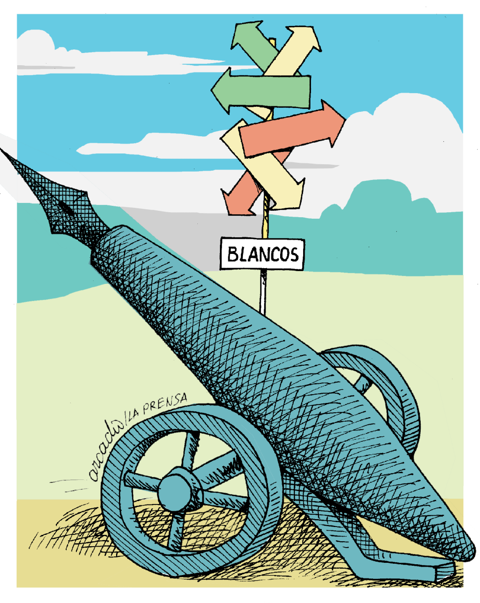 La prensa y sus blancos col